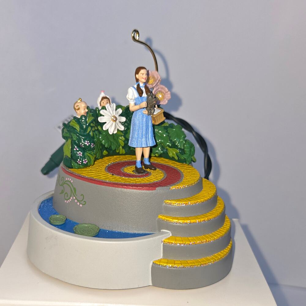 Hallmark Keepsake Dorothy and the Munchkins Wizard of Oz Christmas Ornament 2006 - Picture 9 of 13